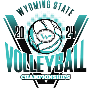 State Volleyball Logo