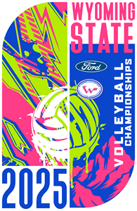 State Volleyball Logo